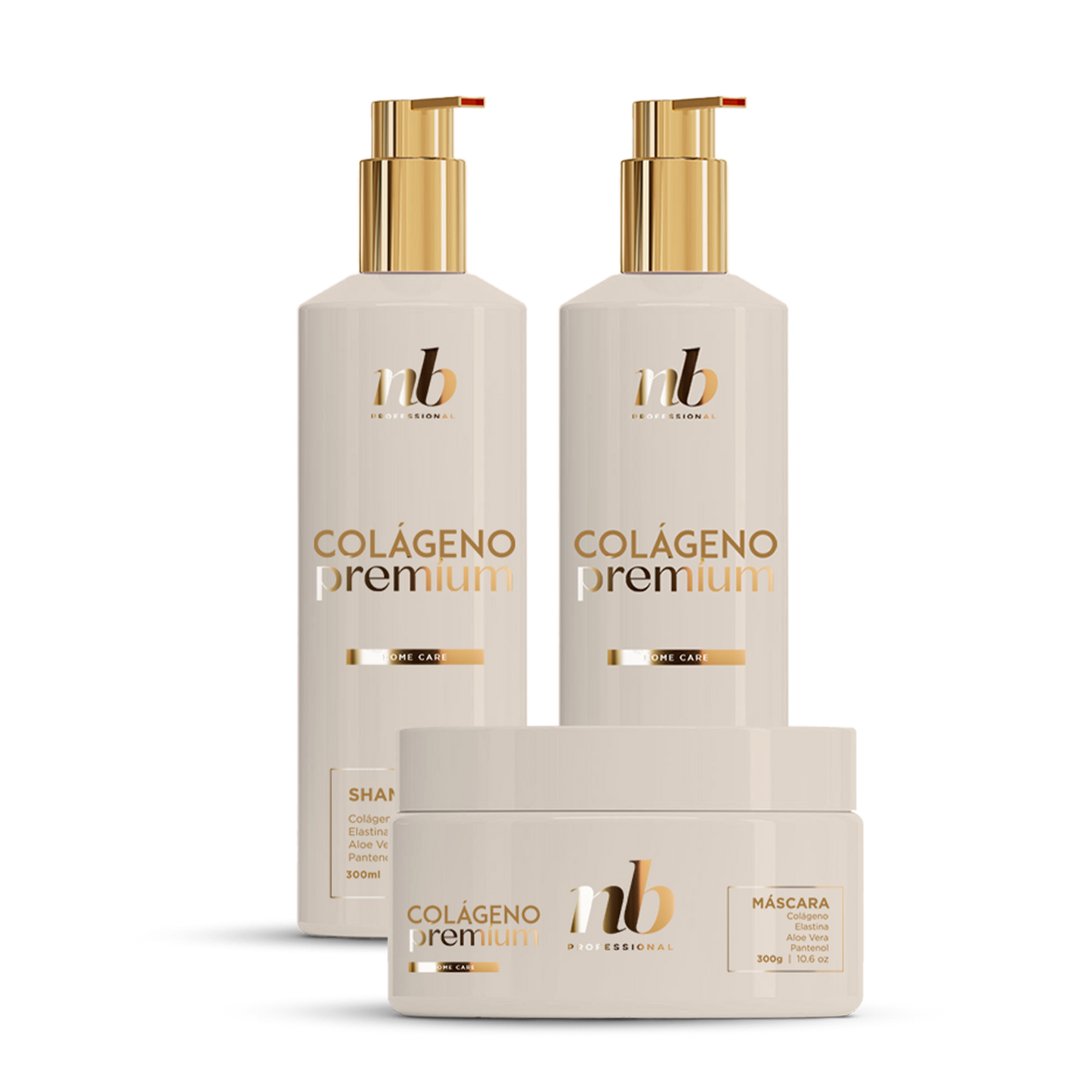 NB Collagen Kit - 3-Step Collagen Care for Stronger, Healthier Hair