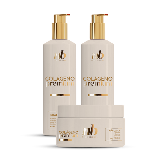 NB Collagen Kit - 3-Step Collagen Care for Stronger, Healthier Hair