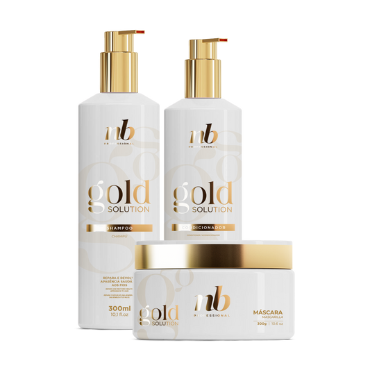 NB Gold Solution: 3 Steps Hair Care - Precision Care in Every Strand